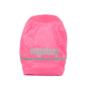 Светлоотразителен дъждобран за раници Ergobag Shiny Pink