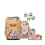раница ergobag Cubo FlowBear World, комплект от 5 части | ergo-bags.bg
