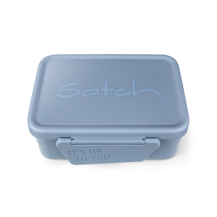 Метални кутия за храна satch Stainless Steel Nordic Light Blue, комплект 3 части | ergo-bags.bg